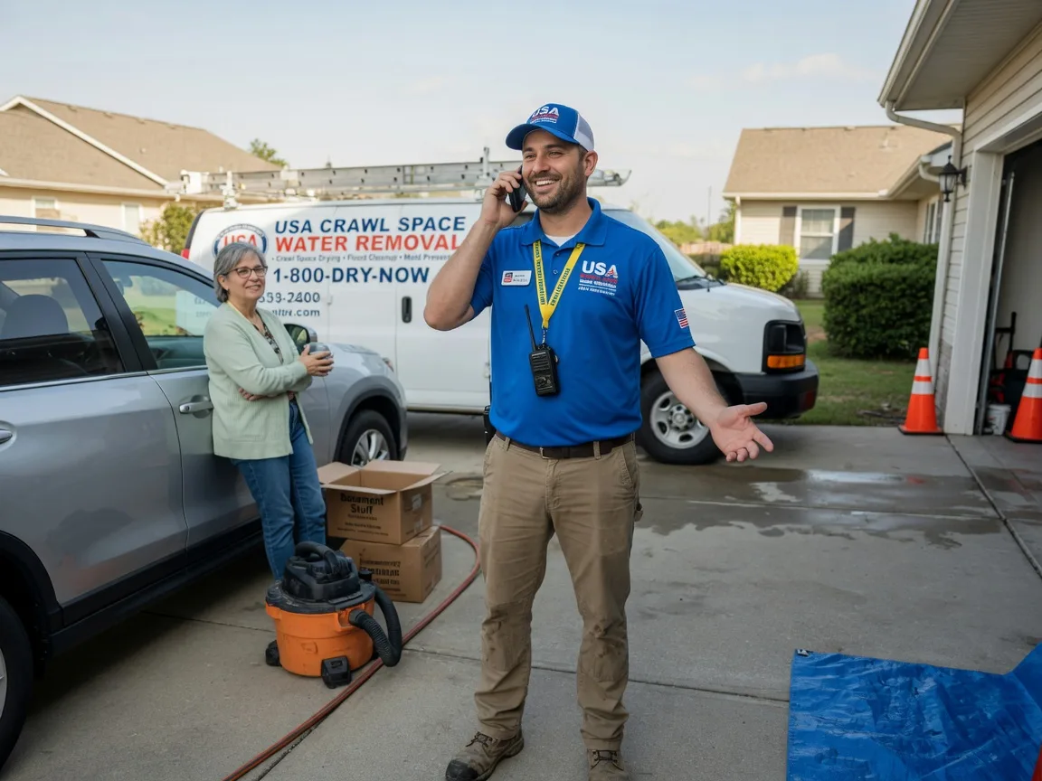 Crawl Space Water Removal Leesville, OH FAQs